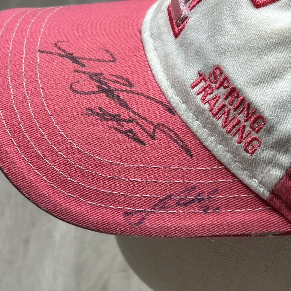 Ivan Rodriguez autograph (Pudge) Texas Rangers Ball‎ Cap Hat & Other Signatures - Picture 7 of 10